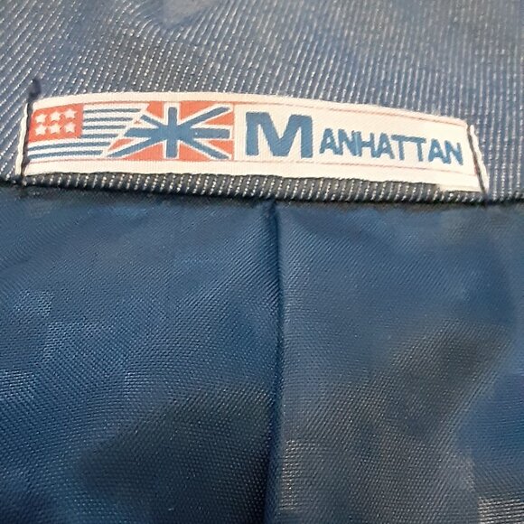 SOLD Vintage 70s/80s Denim Leisure Suit - Picture 3 of 11